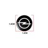 2/5/10 Stück 14mm Auto Schlüssel Emblem Aufkleber Auto Kontrollschlüssel Logo Zubehör Für Opel Insignia Astra Antara Meriva Zafira H G Corsa