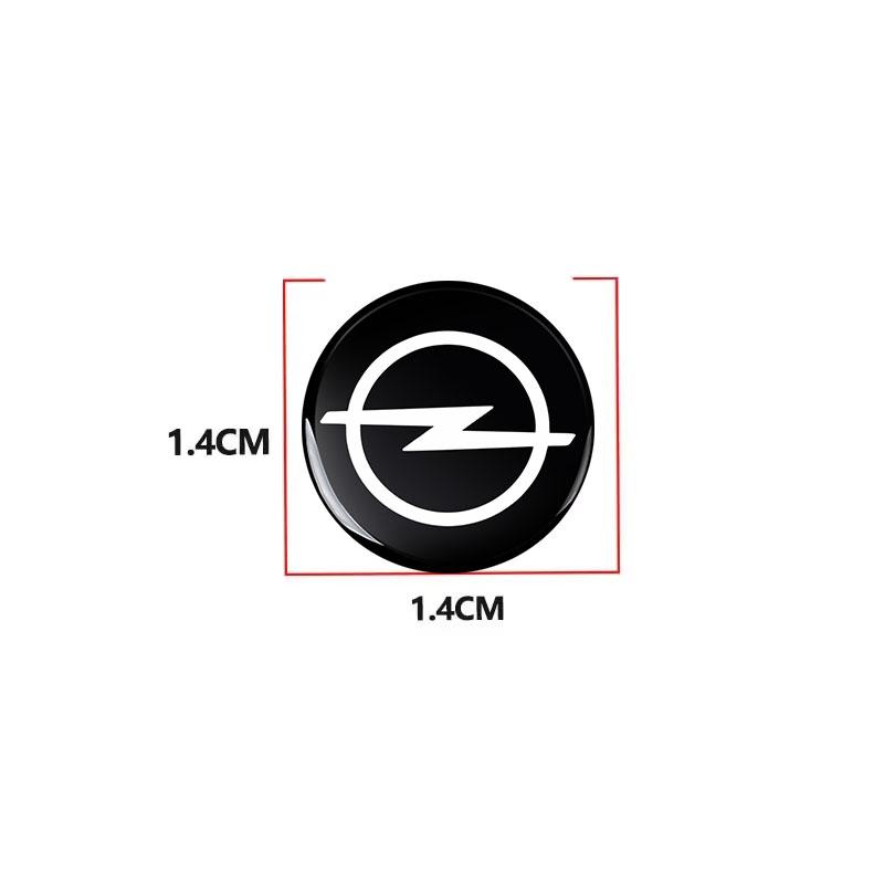 2/5/10 Stück 14mm Auto Schlüssel Emblem Aufkleber Auto Kontrollschlüssel Logo Zubehör Für Opel Insignia Astra Antara Meriva Zafira H G Corsa