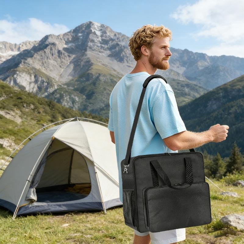 Custom Fit Carrying Case Specifically for Smoothie Machines Featuring Adjustable Handle and Shoulder Strap Waterproof Materials