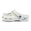 Crocs Classic Clog Versatile Fashion Classic Hole Shoes for Men and Women In White