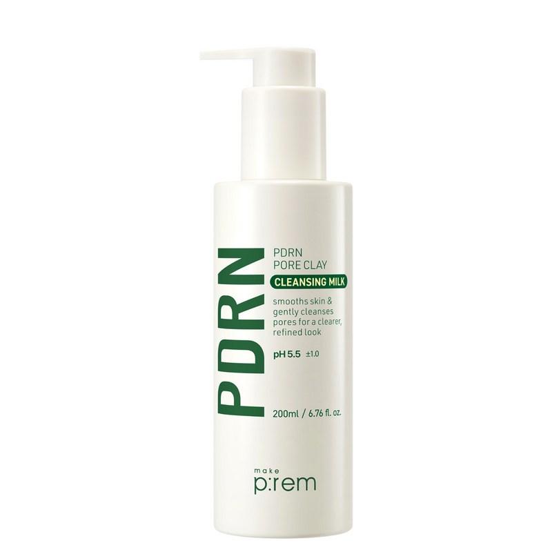 Make Prem PDRN Pore Clay Cleansing Milk 200ml, 200g, 1 Pcs