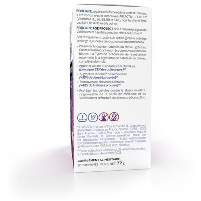Arkopharma Forcapil Age Protect White Hair & Ternes 90 Tablets