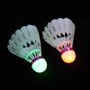 Leuchtender Winddichter Leuchtender Badmintonball, Super Langlebig und Unzerbrechlich, Outdoor Fluoreszierender Heller Nylonball mit Licht