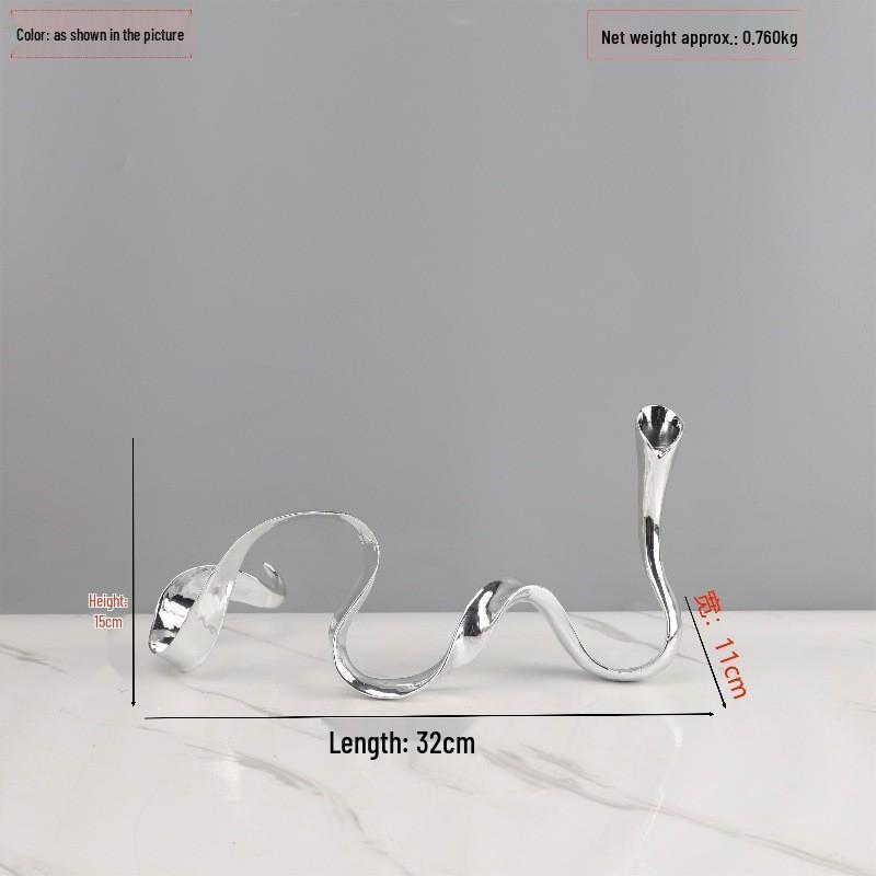 Скандинавский геометрический металлический подсвечник-украшение для декора гостиной или столовой