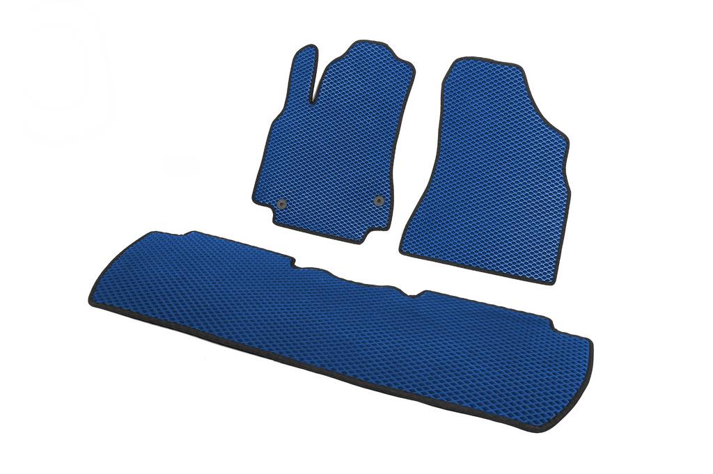 EVA Mats (blue) Front (2 Pcs) for Peugeot Partner Tepee 2008-2018