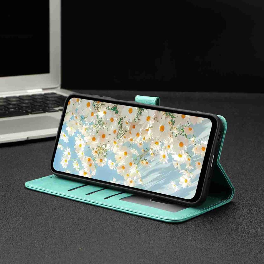 10barevné pouzdro na flip kartu s embosovanou sedmikráskou pro Motorola Moto E13 E20 G05 G54 Edge 40...
