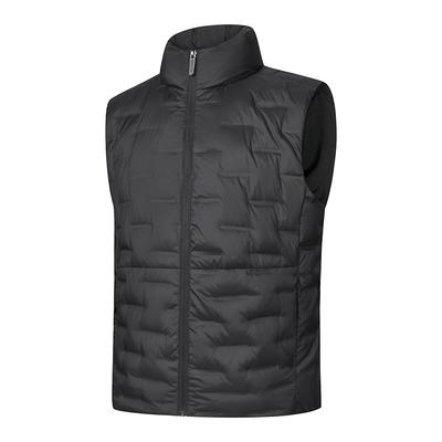 Men Duck Down Lightweight Vest Men Warm Vest Autumn Winter Men Stand Collar Waistcoats Male Tops Fashion Sleeveless Jackets