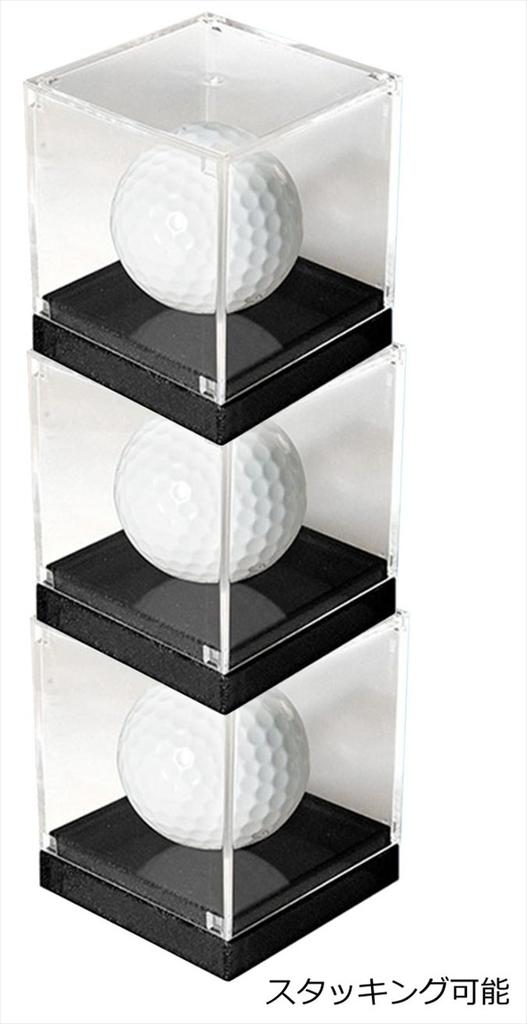Izumi Kasei Display Case for Golf Black 3179BK Balls,