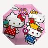 1pc Hello Kitty Automatic Opening/Closing Umbrella with Convenient Three-Fold Design, 8-Bone Iron Frame, Outdoor Umbrella, Ideal Gift for Fans, Travel