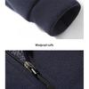 JEEP SPIRIT Men's Fleece Lined Stand Collar Zip-Up Jacket