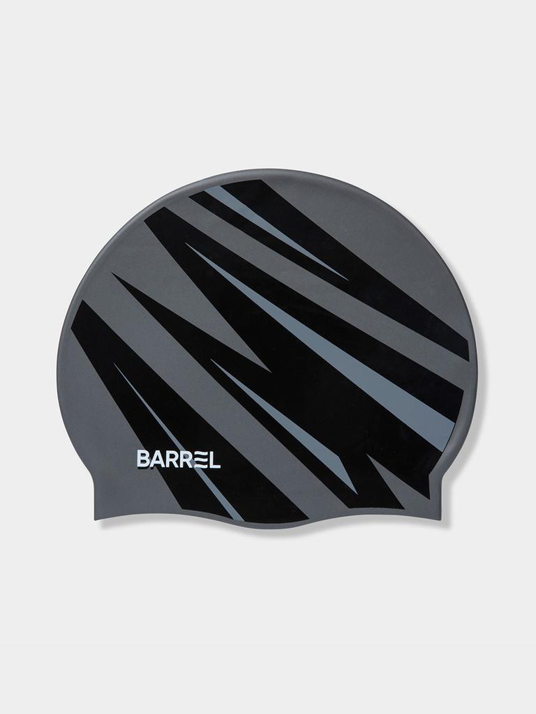 BARREL Sprint Silicone Swim Cap Black (B5Suasc023Blk)
