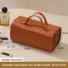 Waterproof Pu Travel Makeup Purse With Multipurpose Storage For Toiletry And Accessories
