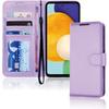 TECHGEAR Galaxy A52 / A52s 5G Leather Wallet Case, Flip Protective Case Cover with Wallet Card Holder, Stand and Wrist Strap -...