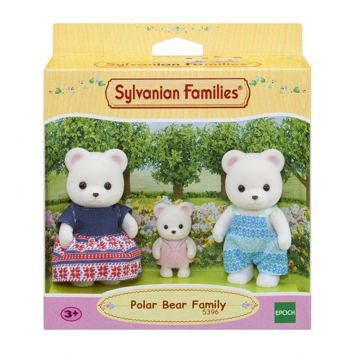SYLVANIAN FAMILIES 5396 La Famille Ours Polaire - Les familles