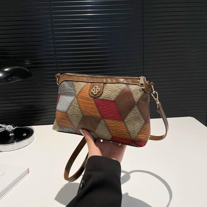 Bag for Women Designer Vintage PU Leather Handbag Quality Female Outdoor Daily Messenger Classic Ladies Shoulder Crossbody Purse