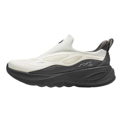 Li Ning Soft Go 2 Wntr Synthetic Leather TPU Comfortable Trendy Shock Absorption Waterproof Support Rebound Low Top Casual Shoes AGLV068-16
