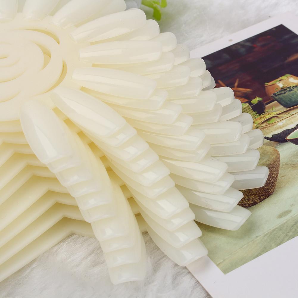 Nail Polish Gel Practice Sticks Fan Rosette Board False Nail Art Tip Display