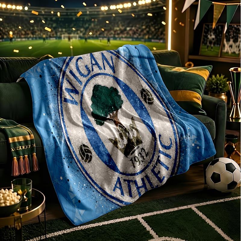 Athletic League  Throws Blanket Flannel Blankets Plush for Couch Bed Gifts for Men Women Travel Picnic Blanket Christmas Fan Gifts