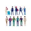 Non-Toxic Anime 12Pcs Kpop Demon Hunters Demon Hunters Figures Huntrix Figure Toy Derpys Tiger Rumi Mira Zoey Sussy Figurine Ornament Gift