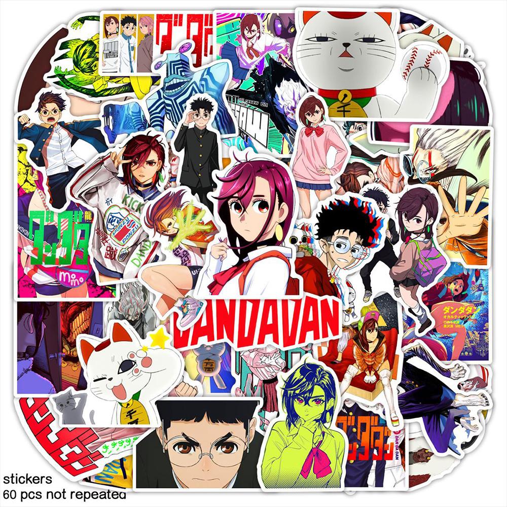 10/30/50PCS Dandadan Anime Stickers Takakura Ken Ayase Momo Cartoon Decals Toys Cool Graffiti Skateboard Phone Luggage