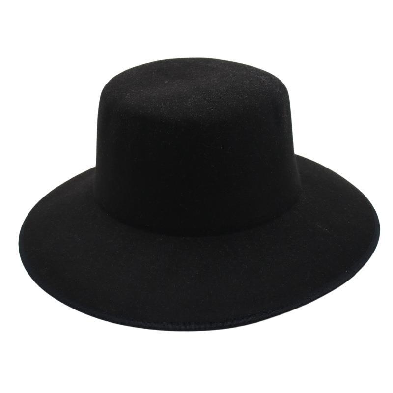 Hot-Selling Western Cowboy Hat Ethnic Style Stage Hat Warped Edge Fedora Hat British European And American Style