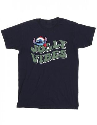 Mens Lilo & Stitch Jolly Chilling Vibes T-Shirt