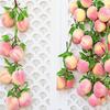 Simulation String Artificial Hanging Rope Desktop Lifelike Vegetable Fruit Farmhouse Pendant Garland for Photography