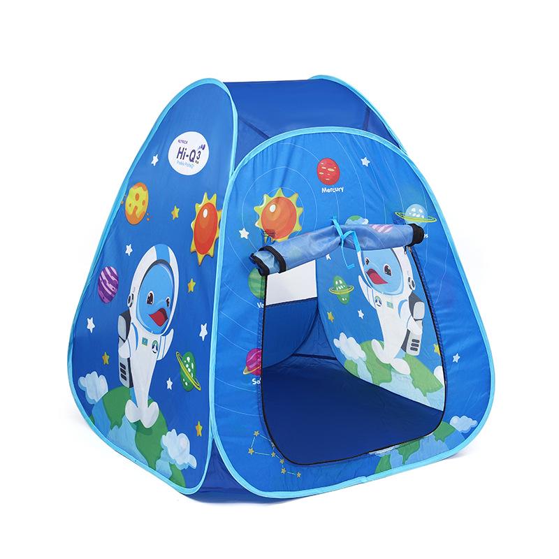 

Детская игровая палатка-принцесса для дома - Маленький детский игрушечный домик для девочек и мальчиков синий