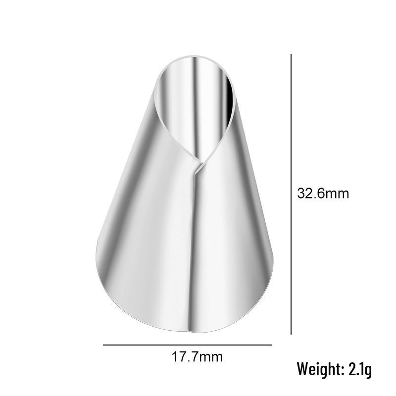 Stainless Steel Piping Tips Set - 48 Styles for Cake Decorating