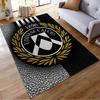 Udinese Calcio Logo Carpet suitable as a non-slip mat for the living room or bedroom sofa