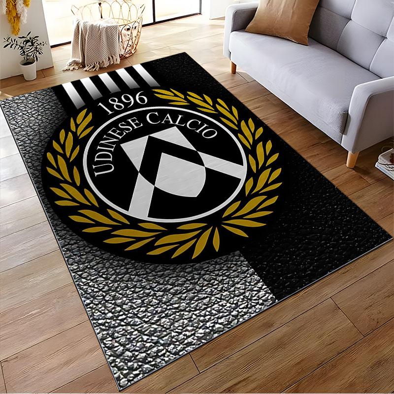 Udinese Calcio Logo Carpet suitable as a non-slip mat for the living room or bedroom sofa