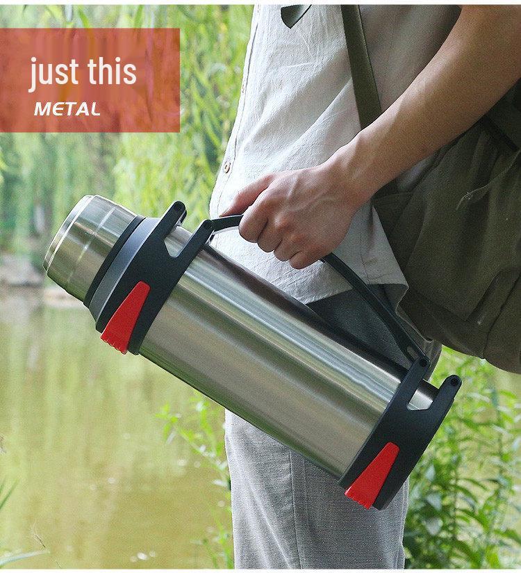 XL Insulated Mug for All, Large Capacity Outdoor Portable Thermos, Hot Water Bottle, Stainless Steel Cup