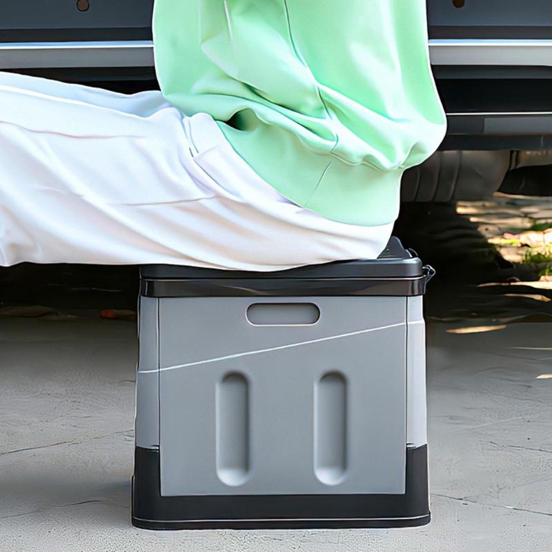 Toilette Pliante avec Couvercle Voiture Bateau Potty Portable pour Camping Randonnée Plage Embouteillage Voyage d'Urgence Voyage en Autonomie