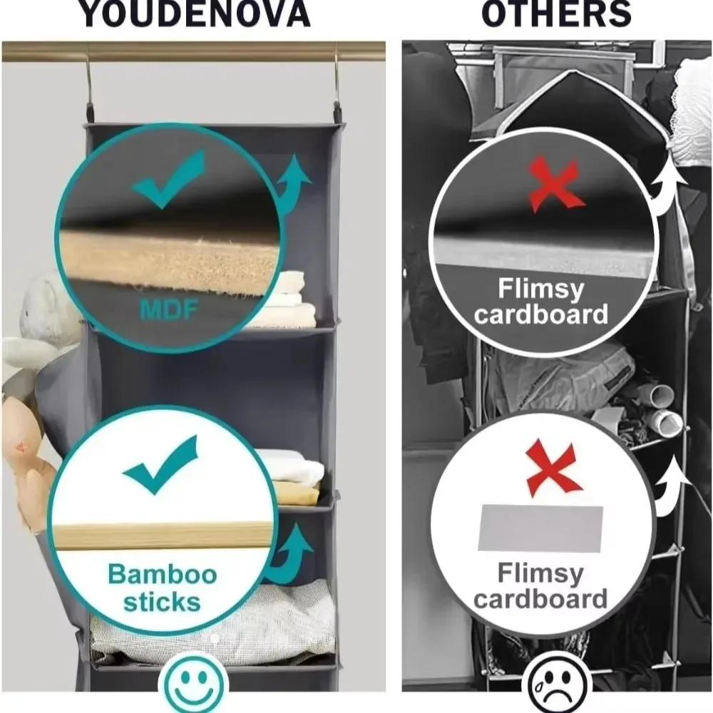 Hanging Closet Pants Organizer Shelves Foldable Multilayer Clothing Arrange with Hook Shoe Cap Clothes Racks Hangs Storage Shelf