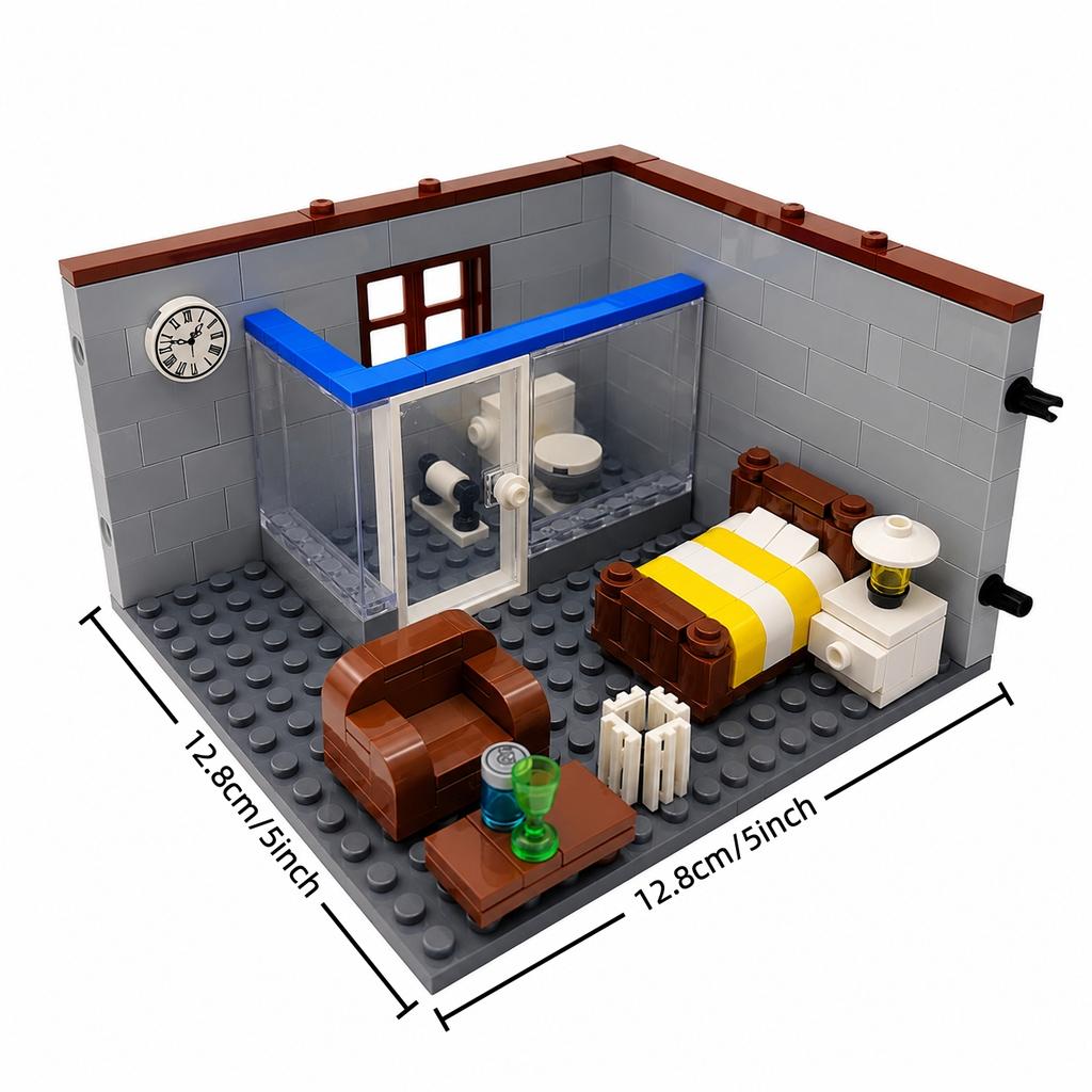 City House Building Blocks Toys for Children Boys Girl DIY Gifts MOC Bricks Bedroom Living Room Furniture Model Juguetes Bloques