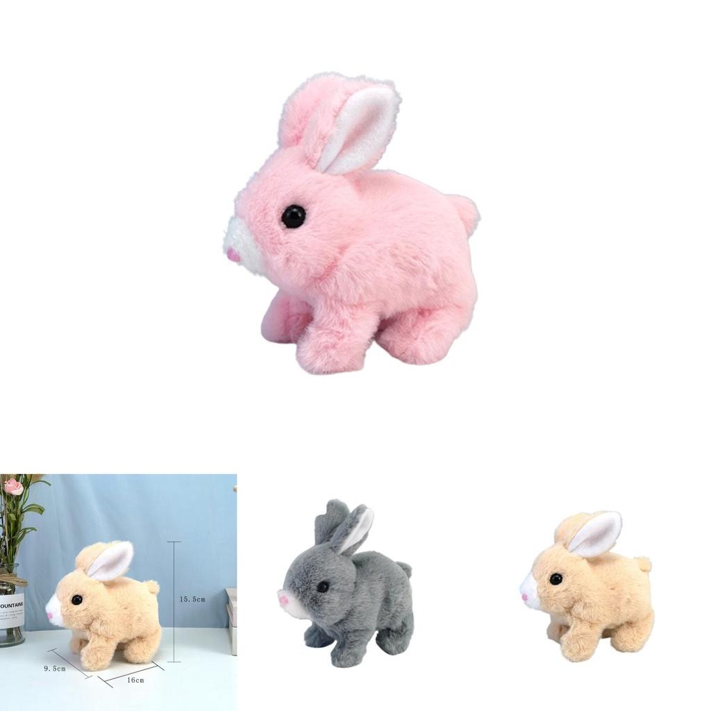 Elektronisches Kaninchen Plüschtier Geschenk für Kinder Pädagogisch Interaktiv