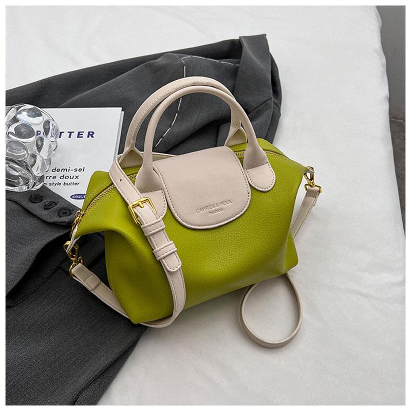 

Винтажные роскошные дизайнерские сумки для женщин, высококачественные женские маленькие сумки из искусственной кожи, простые модные сумки через плечо зелёный