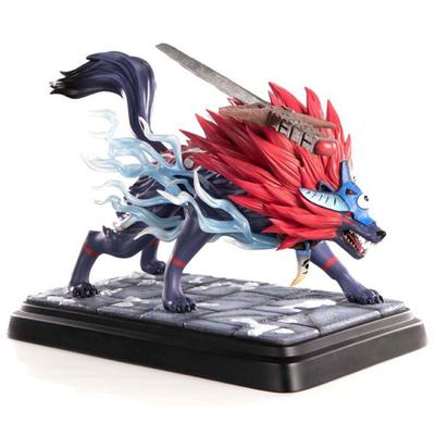 Okami Oki Statua w formie wilka