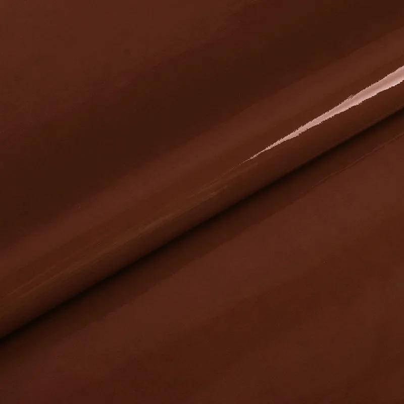 100x138cm 0.7mm Artificial Patent Leather Fabric for Luggage Makeup Bag Belt Apron Diy Sewing Waterproof Glossy Wearable Cloth