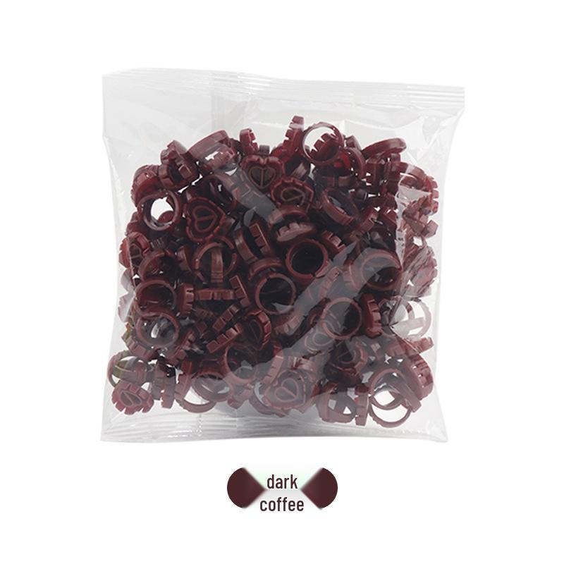 Multi-Color Microblading Pigment Ring Tray for Quick Blooming Makeup