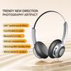 Retro Wireless Bluetooth Headset with Noise Cancelling & Long Battery Life