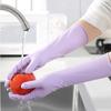 Purple Disposable Latex Gloves Oil-resistant Housework Cleaning Gloves