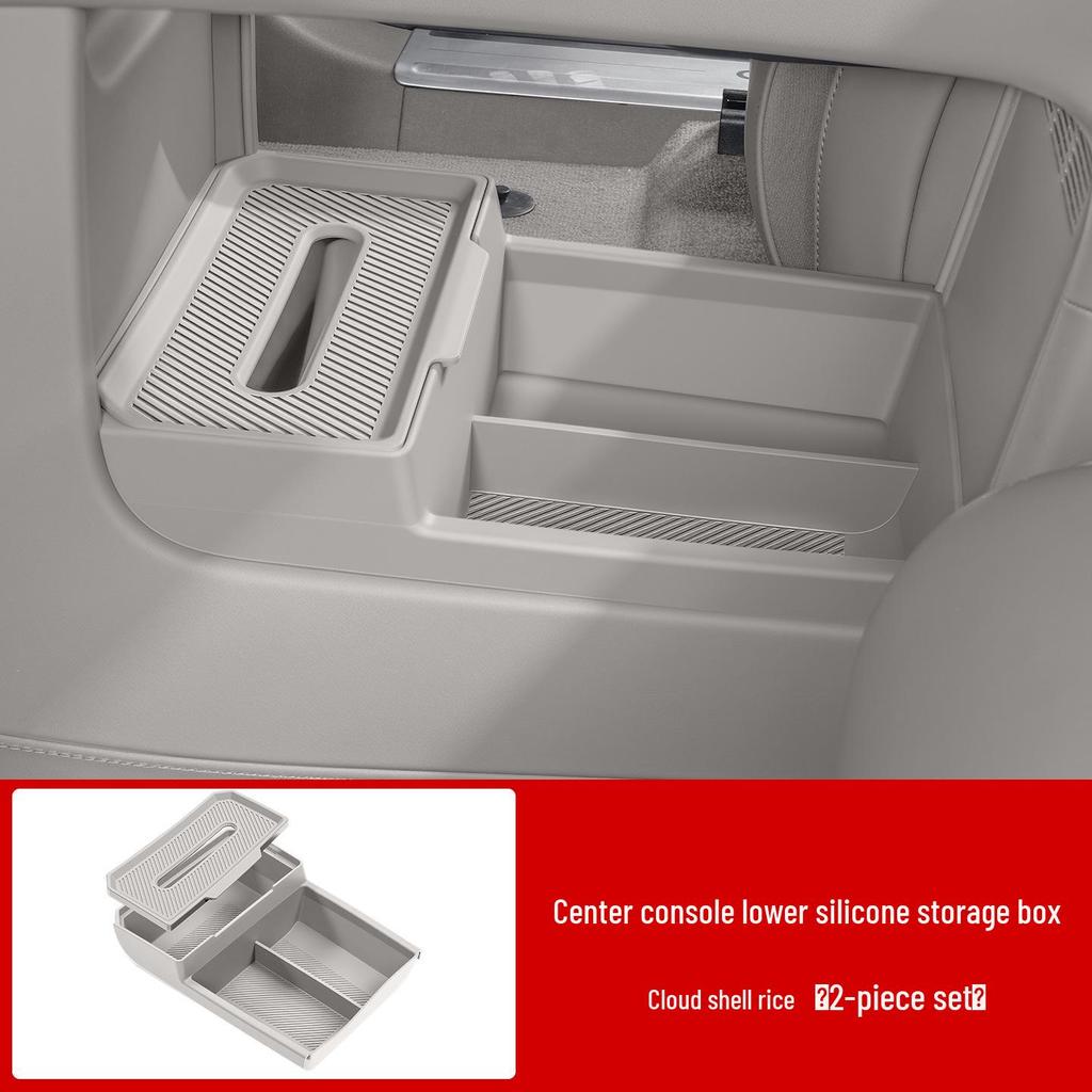 Nio ES9 Center Console Lower Storage Box Armrest - Car Interior Decoration Accessories