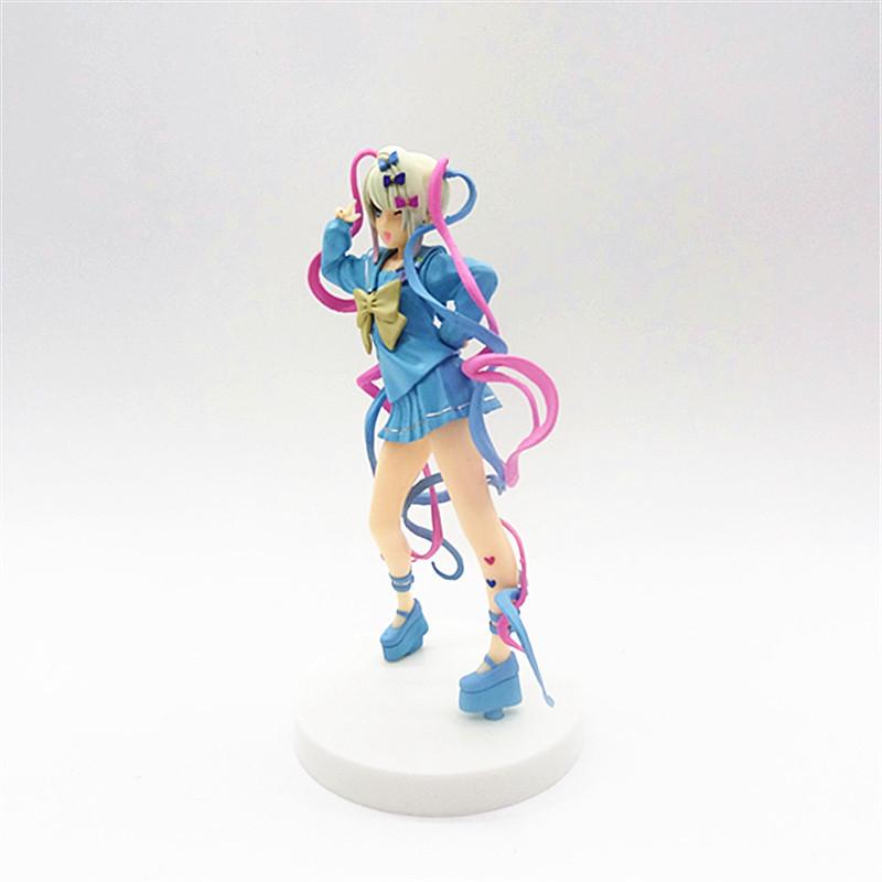 New NEEDY STREAMER OVERLOAD Anime Girl Figures OMG kawaii Angel Action Figures PVC Collection Model Decoration Ornaments Toys