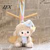 Plushie Gift for Girls Goodnight Sheep Plush Keychain, Cute Sleepy Lamb Stuffed Toy with Nightcap, Fluffy Keyring Soft Bag Charm Backpack And Nursery