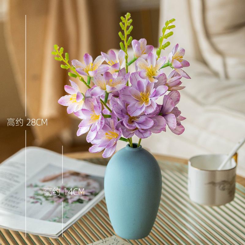 

Phalaenopsis simulated flower fake flower arrangement dried flower arrangement dining table flower arrangement decorative flower arrangement
