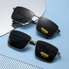 New Driving Specific Polarized Sunglasses Uv400 Men Glasses Drivers Fishing Sun Protection Fashionable Square Sunshade Eyewear