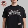 Grave Diggler Ice Nine Kills 1980 Inspired Glam Metal Band Logo T-Shirt