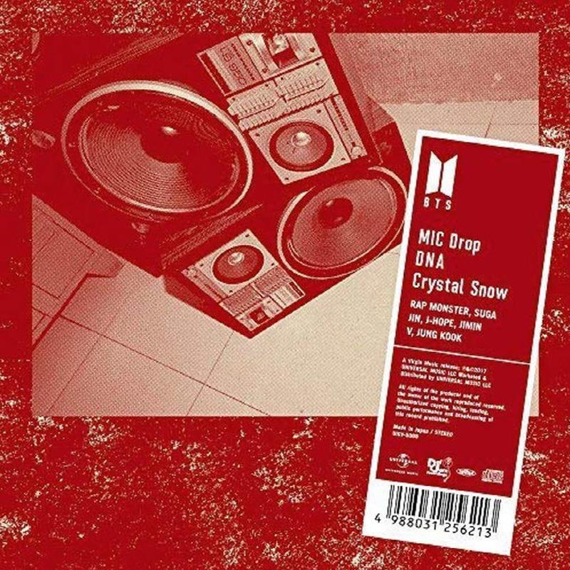 BTS MIC Drop / DNA / Crystal Snow (CD Standard Edition, Japan)