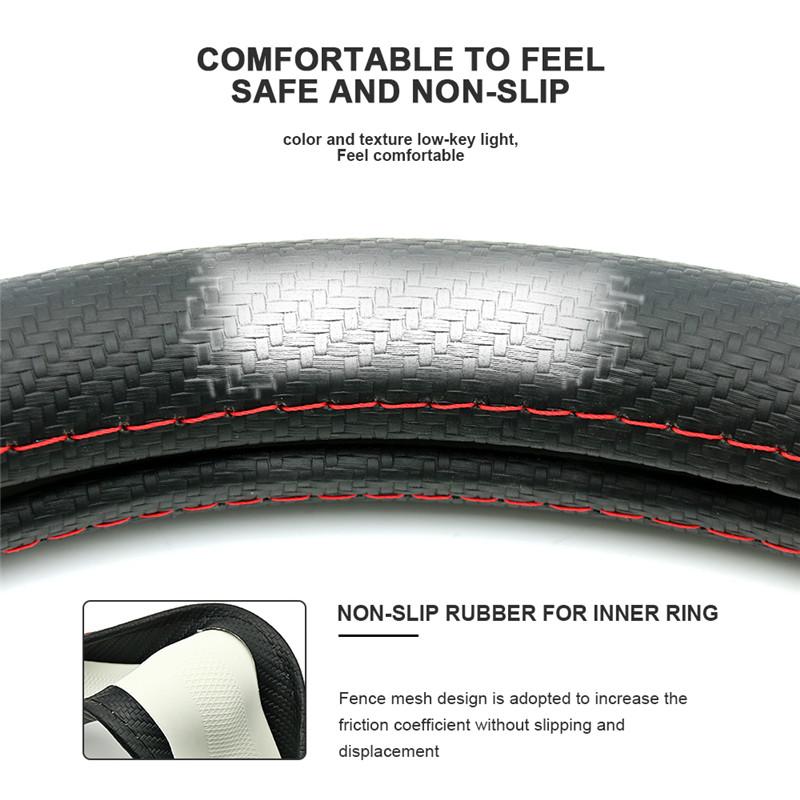 Accessori auto Coprivolante con logo Taglia M potenza per BMW E60 E46 E39 E60 E90 F30 E36 F10 X5 E70 X5 E53 E30 F20